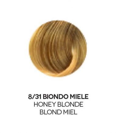 Honey blond hair color