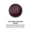 colore capelli rosso mogano medio