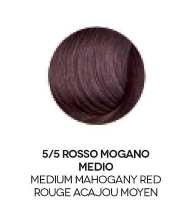 medium mahogany red hair color