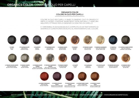 5/31 CASTAGNA - Tinta per capelli Organics Color - immagine 3