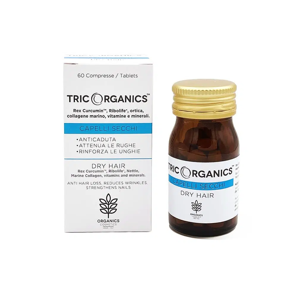 Integratore capelli secchi Tricorganics