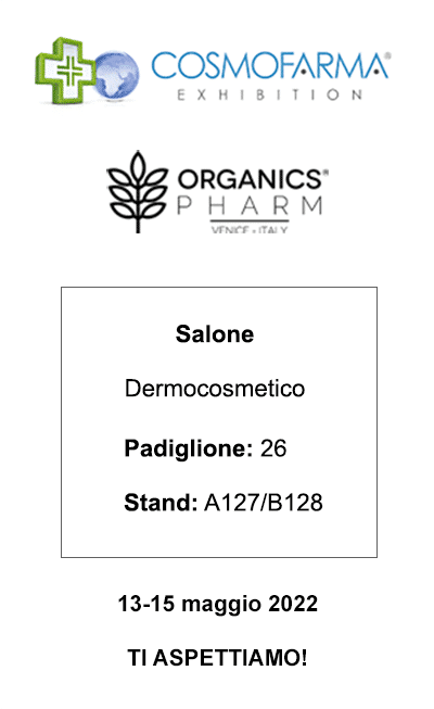 banner cosmofarma orrganics pharm