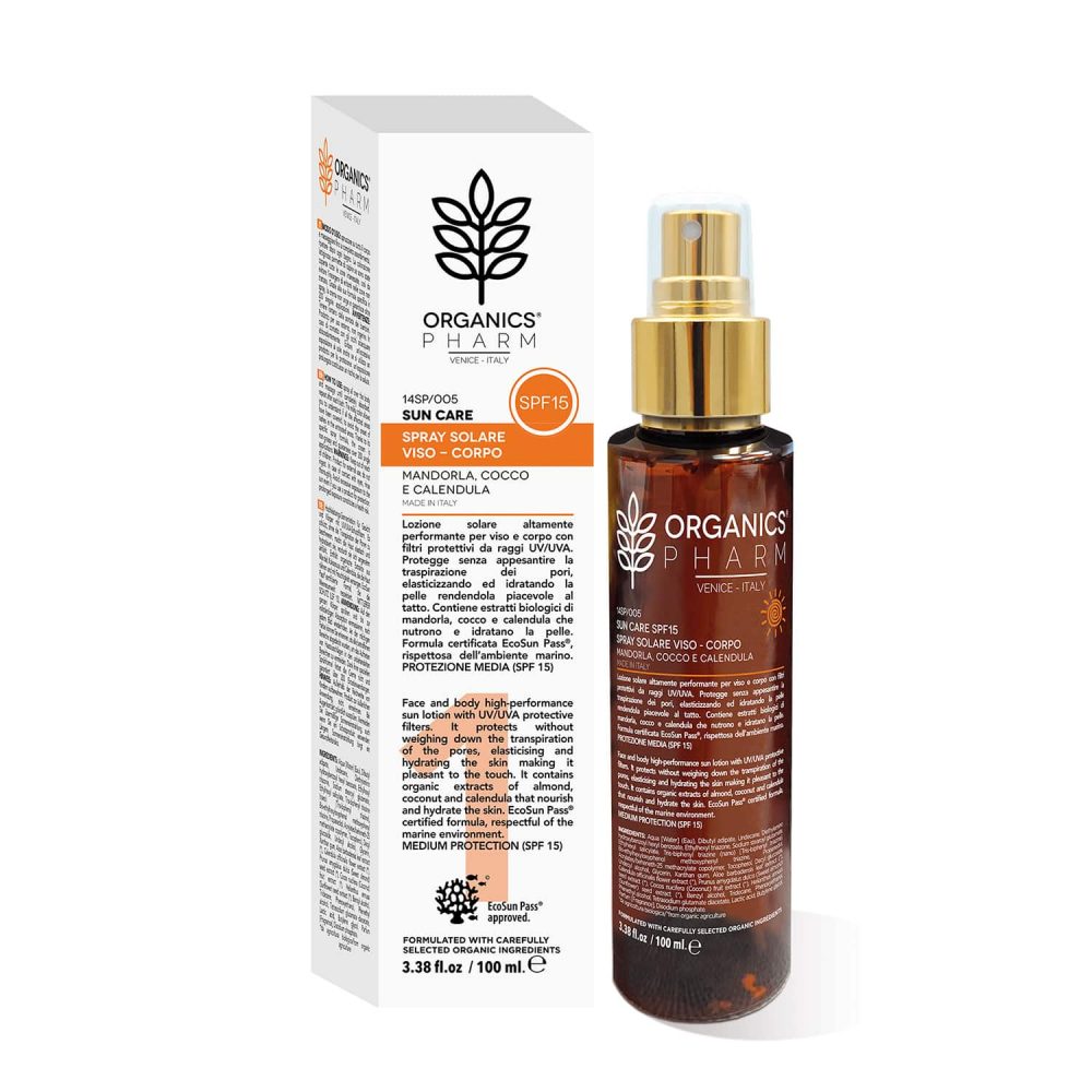 Spray Solare Viso - Corpo SPF15