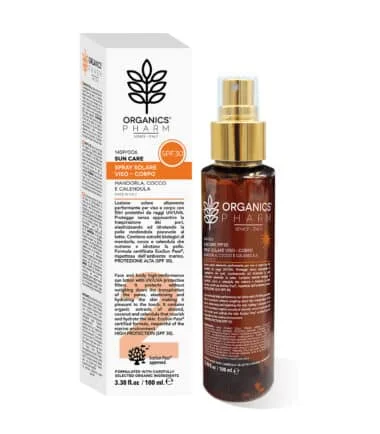 Spray Solare Viso - Corpo SPF30 Organics Pharm